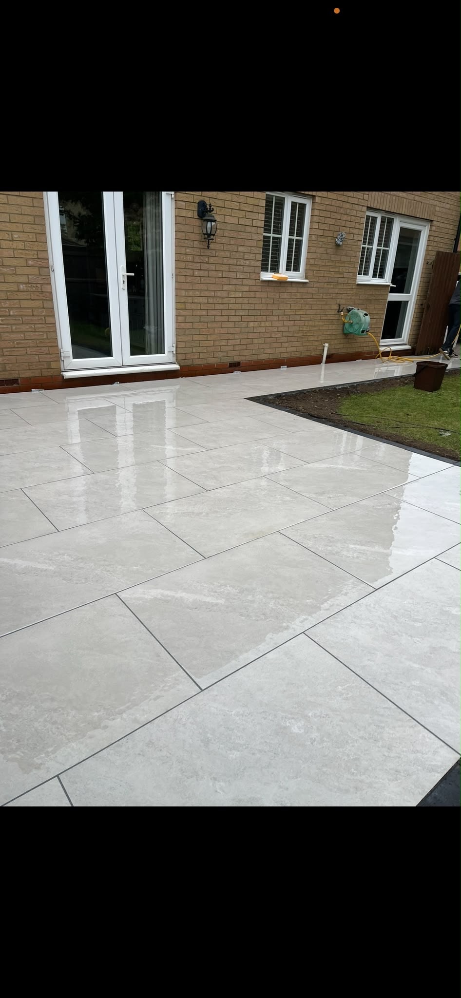 Polished Porcelain Patio