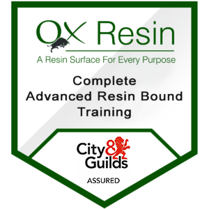 OX Resin — Complete Advanced Resin Bound Training, City & Guilds Assured